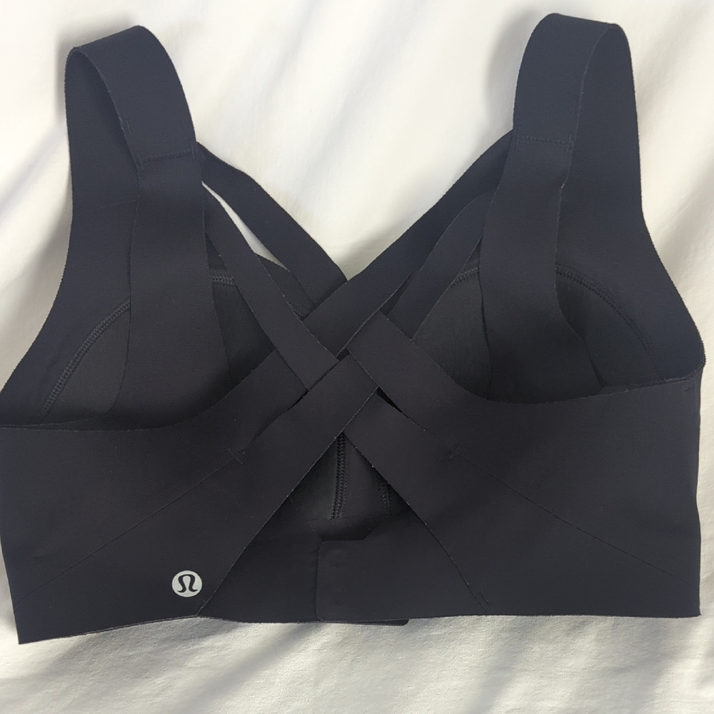 Lululemon Enlite Weave-Back Bra High Support 32C Black